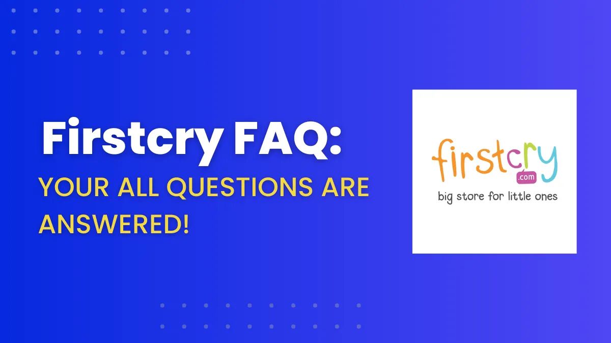 firstcry faq