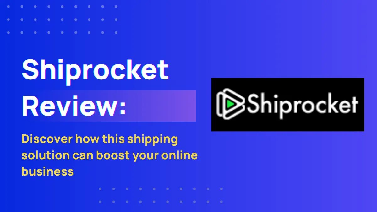shiprocket review