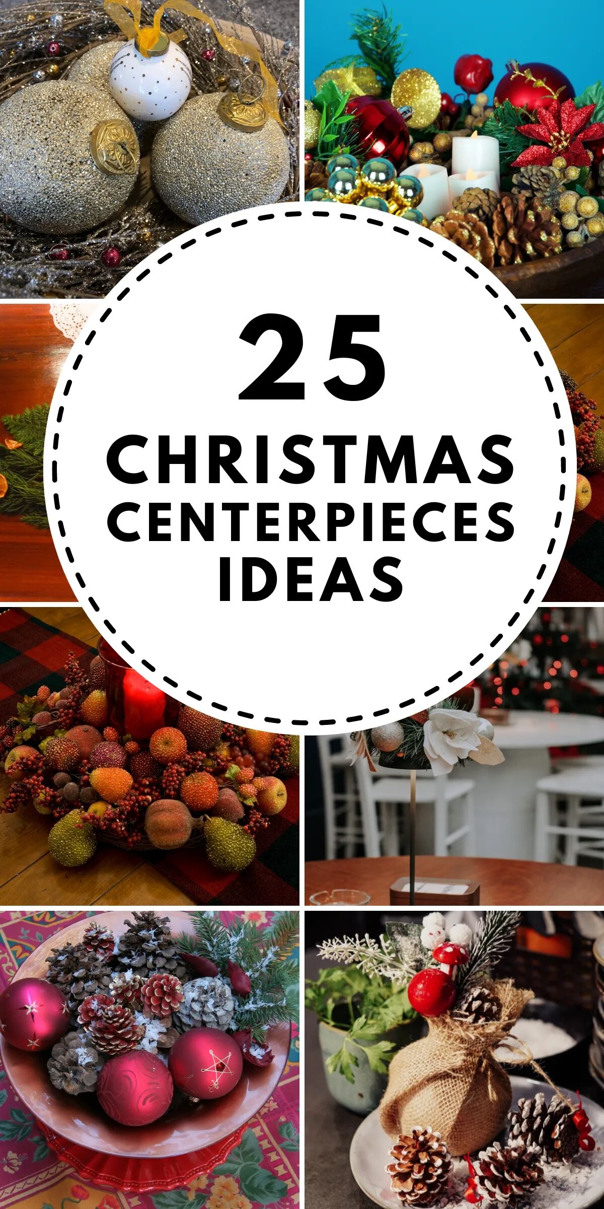 christmas centerpieces ideas featured image