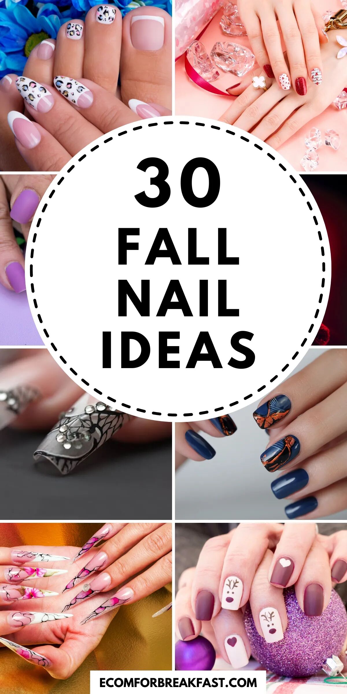 fall nail ideas featured image