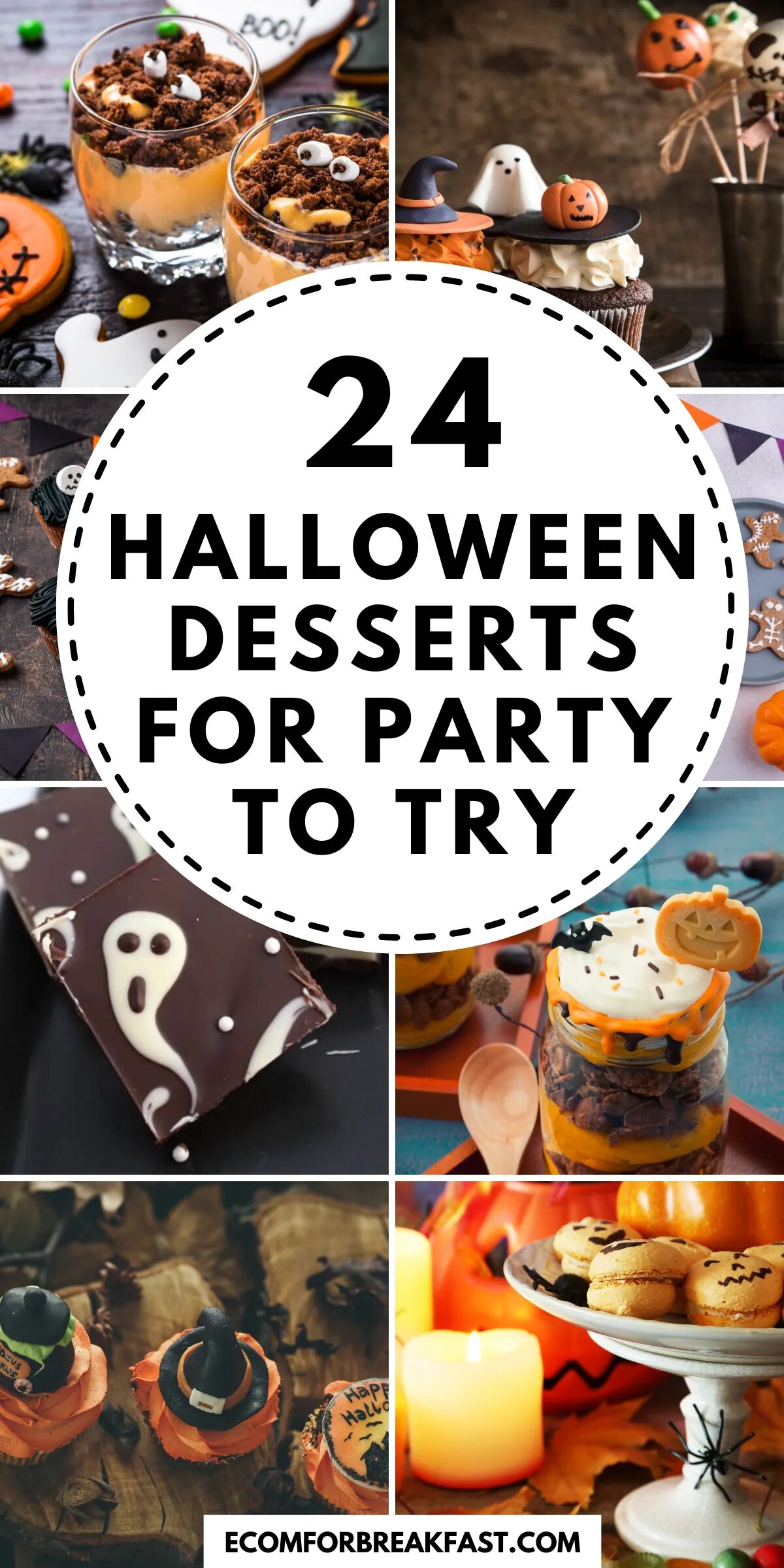 halloween desserts featured image