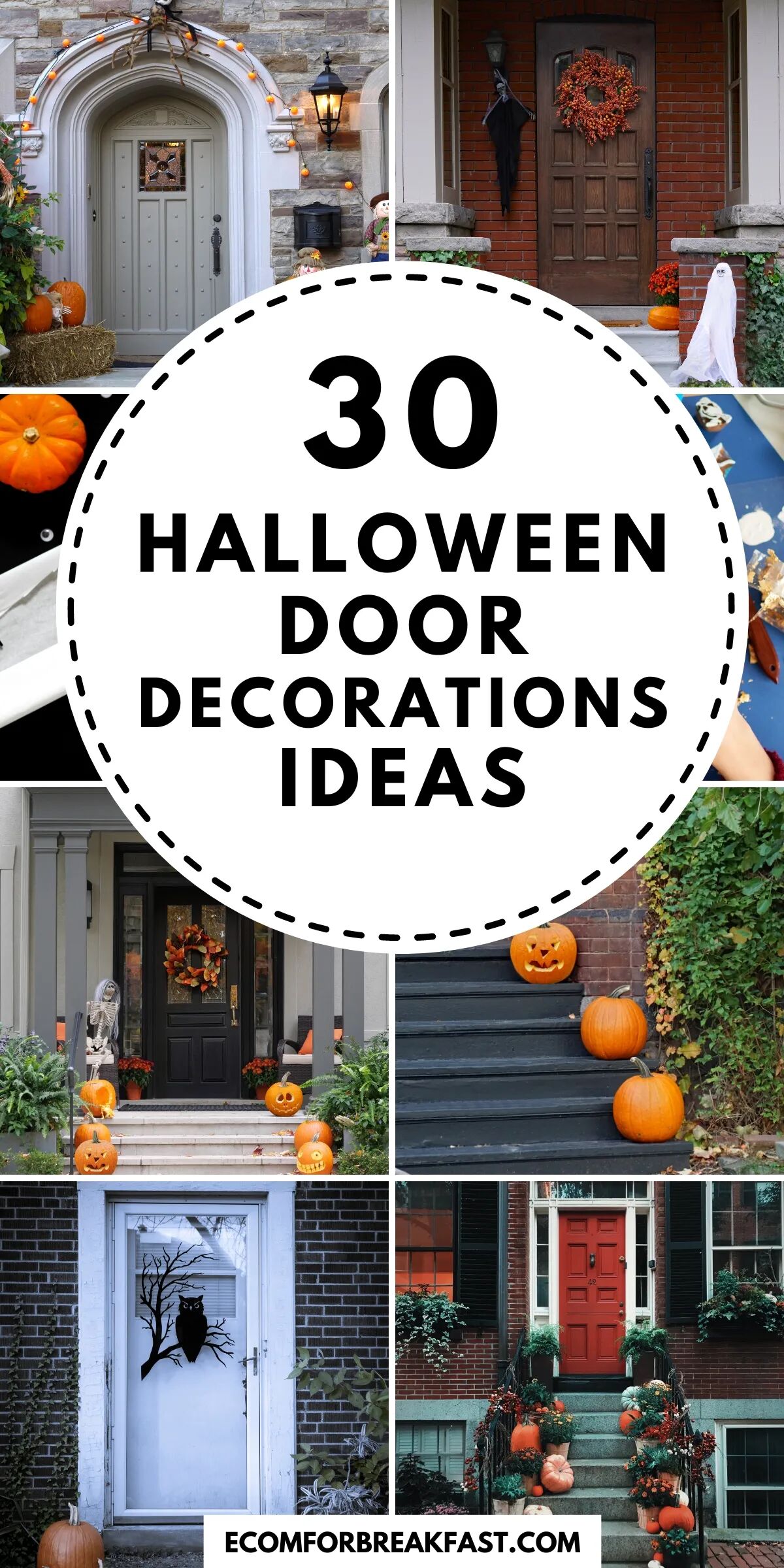 halloween door decorations featured image