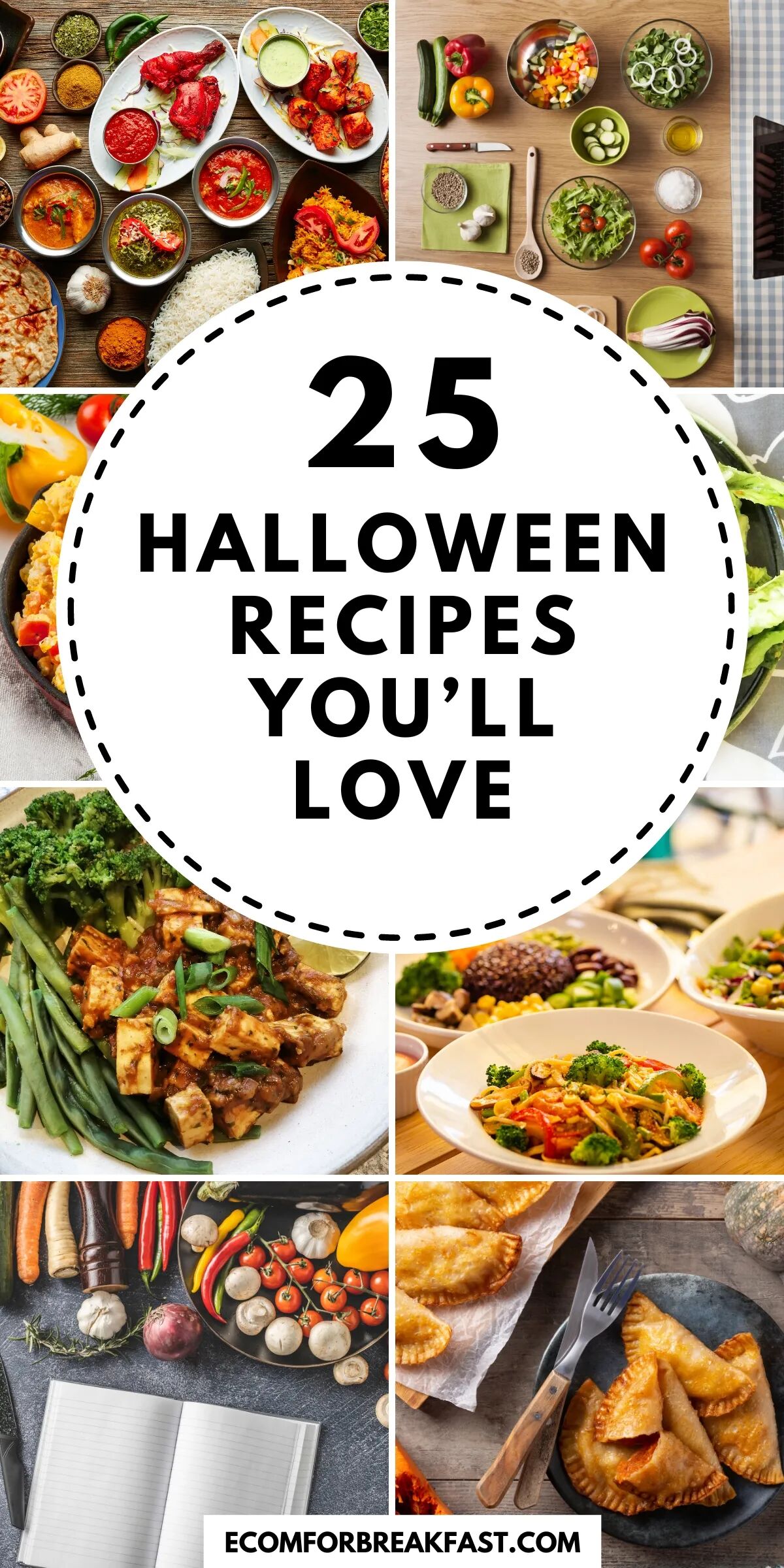 halloween recipes featured image