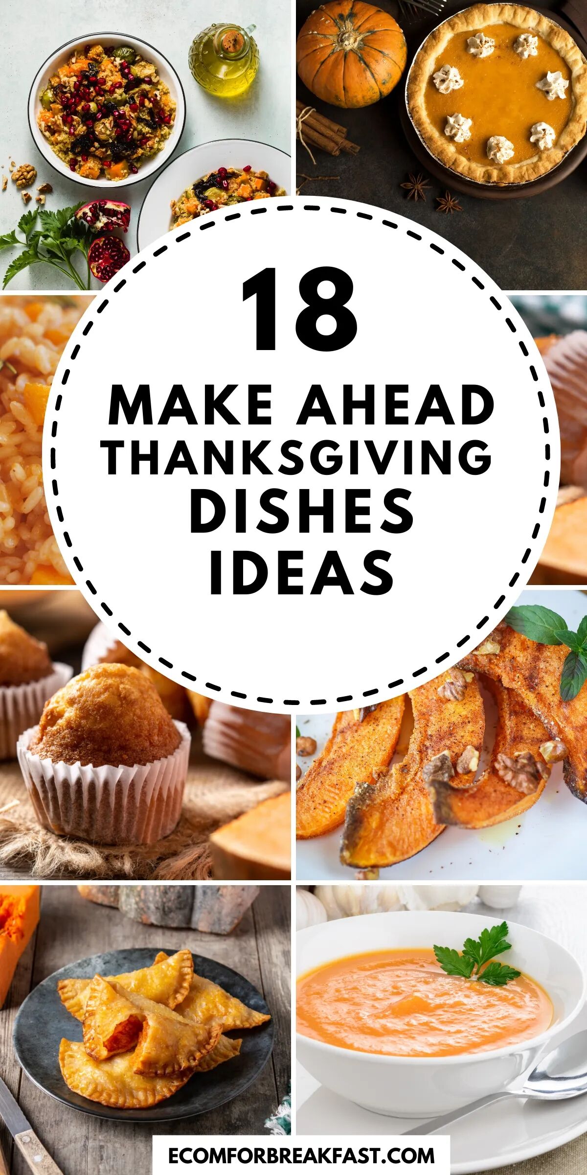 make ahead thanksgiving dishes featured image